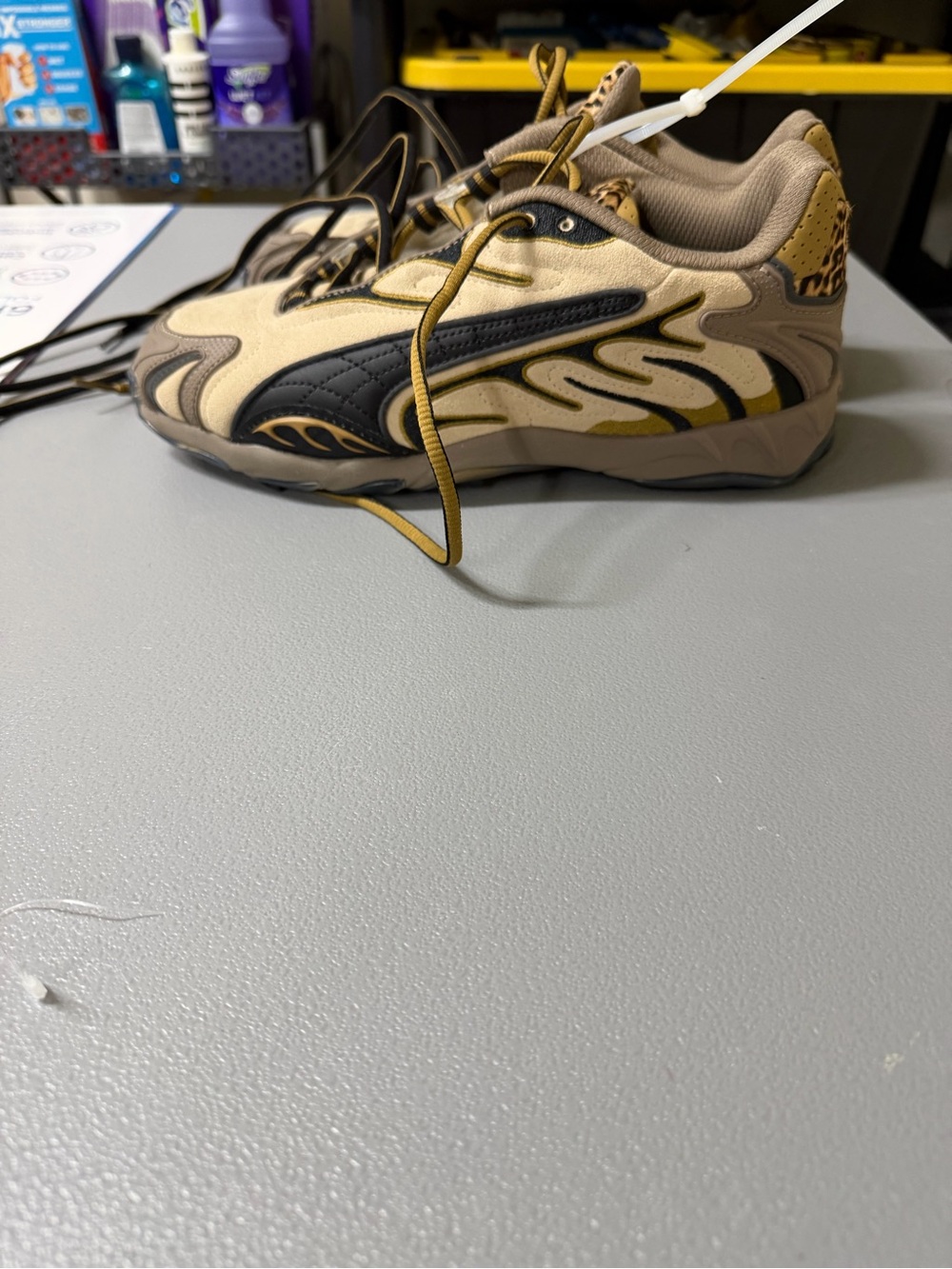 ASAP ROCKY x Puma Inhale leopard print sneakers